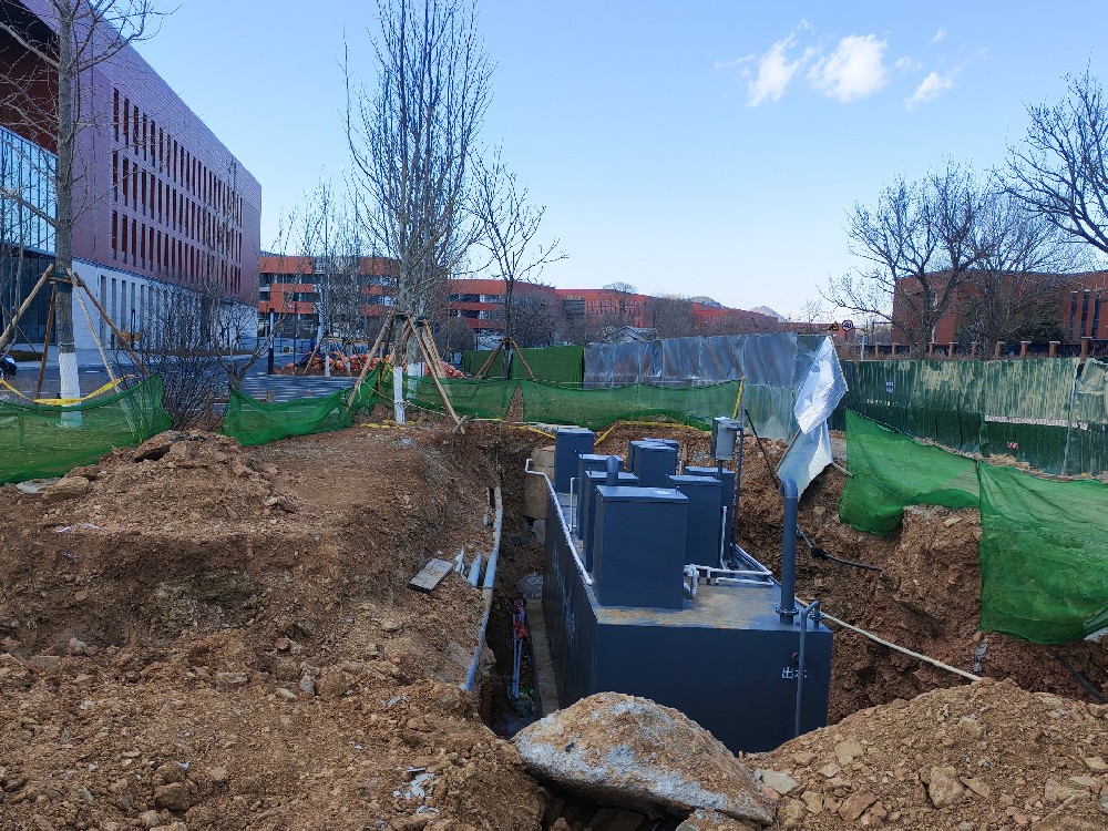 景觀噴泉廢水處理中地埋式砂濾罐的關(guān)鍵作用